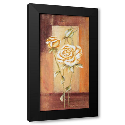 Botanical ll Black Modern Wood Framed Art Print with Double Matting by Schottler, Katharina