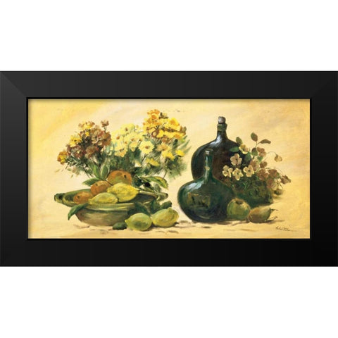 Stillife II Black Modern Wood Framed Art Print by Schottler, Katharina