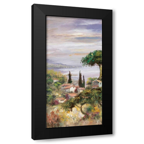 Italy trio I Black Modern Wood Framed Art Print by Schottler, Katharina