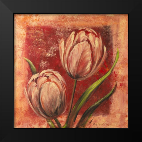 Imago II Black Modern Wood Framed Art Print by Schottler, Katharina