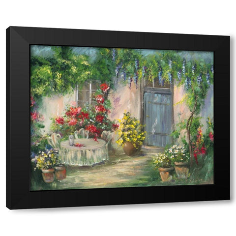 Romantic II Black Modern Wood Framed Art Print with Double Matting by Schottler, Katharina