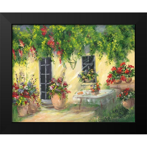 Romantic III Black Modern Wood Framed Art Print by Schottler, Katharina