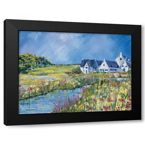 Lovely site II Black Modern Wood Framed Art Print by Cruysberg, Marijke