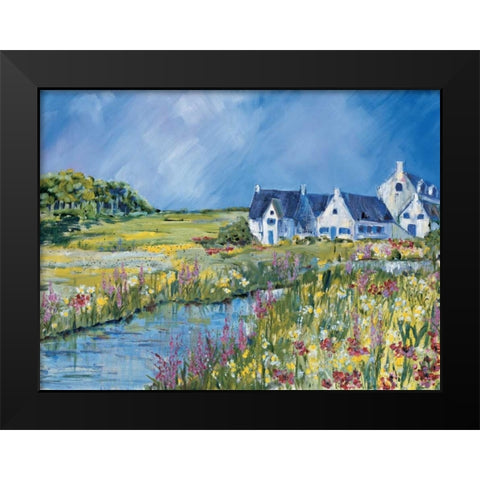 Lovely site II Black Modern Wood Framed Art Print by Cruysberg, Marijke