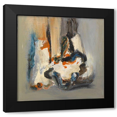 Movement II Black Modern Wood Framed Art Print with Double Matting by van Engelshoven, Marie T