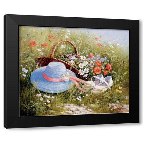 Once upon timeâ€¦ Black Modern Wood Framed Art Print by Motz, Peter