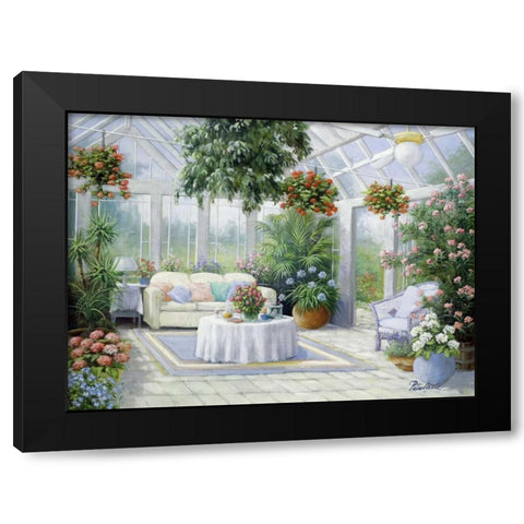 My favourite spot Black Modern Wood Framed Art Print with Double Matting by Motz, Peter