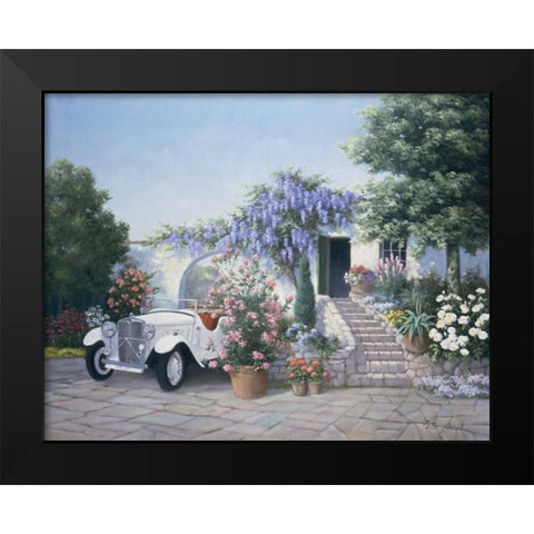 No more wishes Black Modern Wood Framed Art Print by Motz, Peter