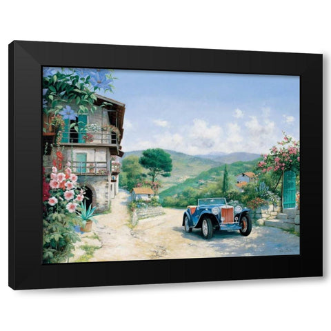 My pride Black Modern Wood Framed Art Print with Double Matting by Motz, Peter