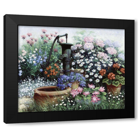 Time stood still Black Modern Wood Framed Art Print with Double Matting by Motz, Peter