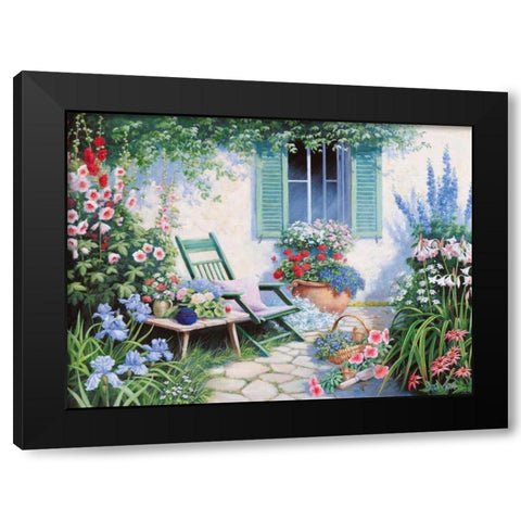 A beautiful spot Black Modern Wood Framed Art Print by Motz, Peter