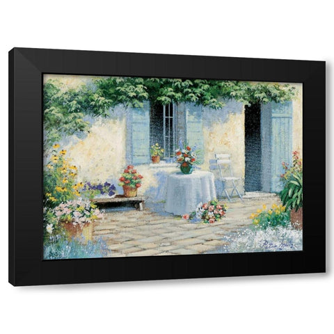 Pretty spot Black Modern Wood Framed Art Print by Motz, Peter