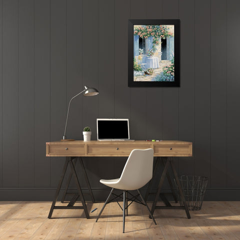 Favourite place Black Modern Wood Framed Art Print by Motz, Peter