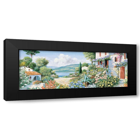 Time to share Black Modern Wood Framed Art Print with Double Matting by Motz, Peter