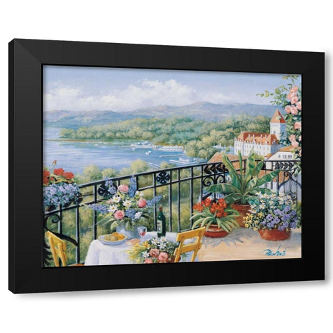 Unforgettable prospect Black Modern Wood Framed Art Print with Double Matting by Motz, Peter