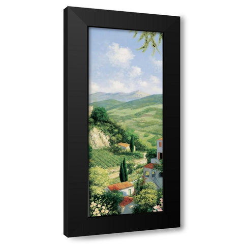 Tuscany Black Modern Wood Framed Art Print by Motz, Peter