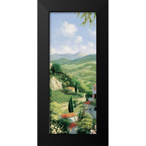 Tuscany Black Modern Wood Framed Art Print by Motz, Peter