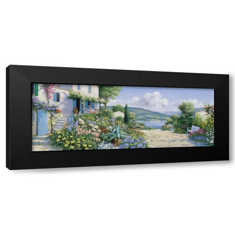 Lakeway Black Modern Wood Framed Art Print by Motz, Peter