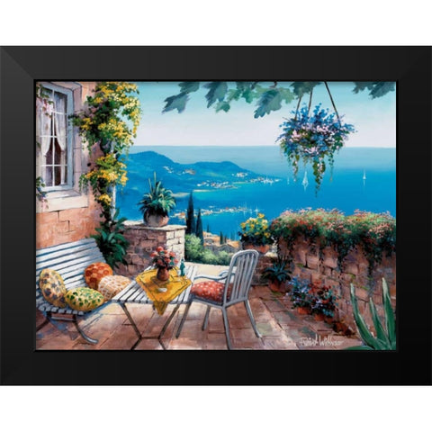 Times of tranquillity Black Modern Wood Framed Art Print by Withaar, Reint