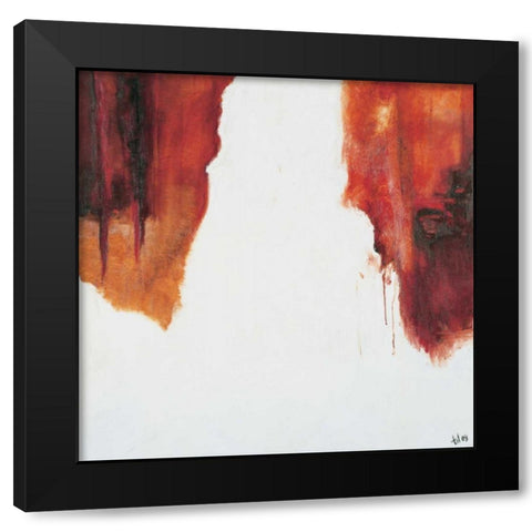Sienna II Black Modern Wood Framed Art Print by Gerbecks, Tilly