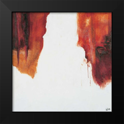 Sienna II Black Modern Wood Framed Art Print by Gerbecks, Tilly