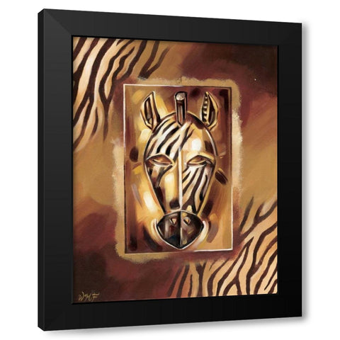 Umbo I Black Modern Wood Framed Art Print by Fields, Wendy