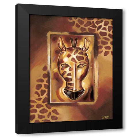 Umbo II Black Modern Wood Framed Art Print by Fields, Wendy