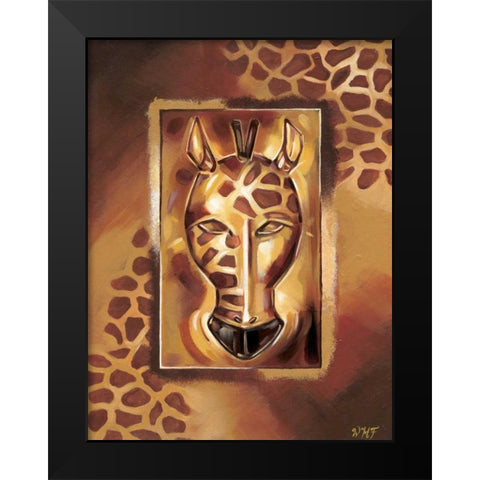 Umbo II Black Modern Wood Framed Art Print by Fields, Wendy