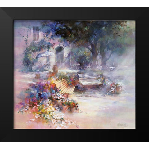 Dream world Black Modern Wood Framed Art Print by Haenraets, Willem
