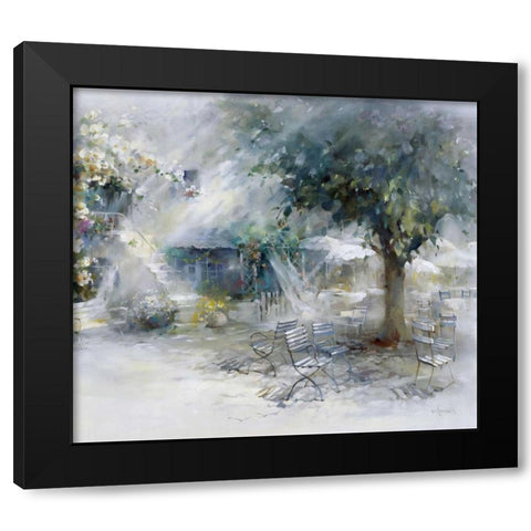 A place to be Black Modern Wood Framed Art Print with Double Matting by Haenraets, Willem
