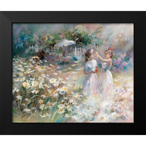 Brides Maides Black Modern Wood Framed Art Print by Haenraets, Willem