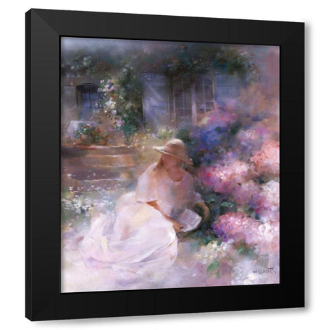 Sunday afternoon Black Modern Wood Framed Art Print with Double Matting by Haenraets, Willem