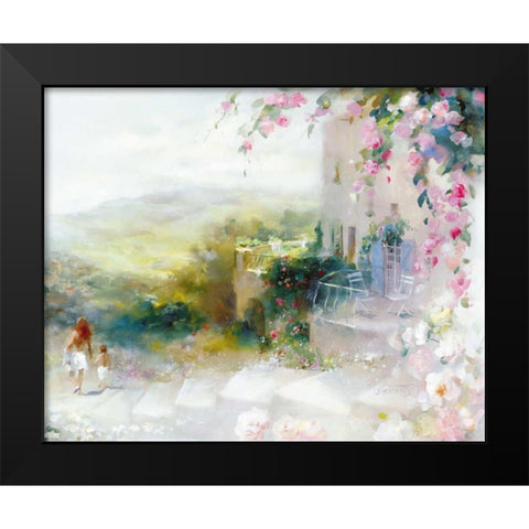 Holiday Black Modern Wood Framed Art Print by Haenraets, Willem