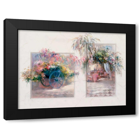 Entrance Black Modern Wood Framed Art Print by Haenraets, Willem