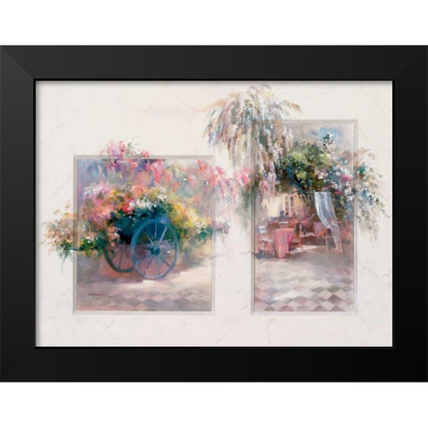 Entrance Black Modern Wood Framed Art Print by Haenraets, Willem