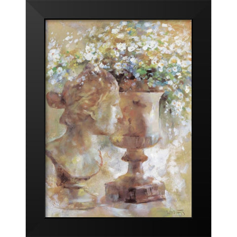 Romantic sculpture Black Modern Wood Framed Art Print by Haenraets, Willem