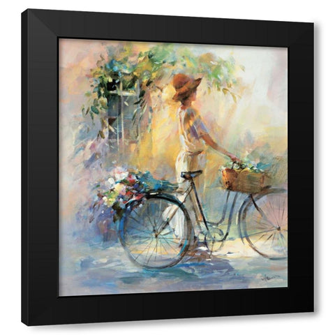 Go for a ride Black Modern Wood Framed Art Print with Double Matting by Haenraets, Willem