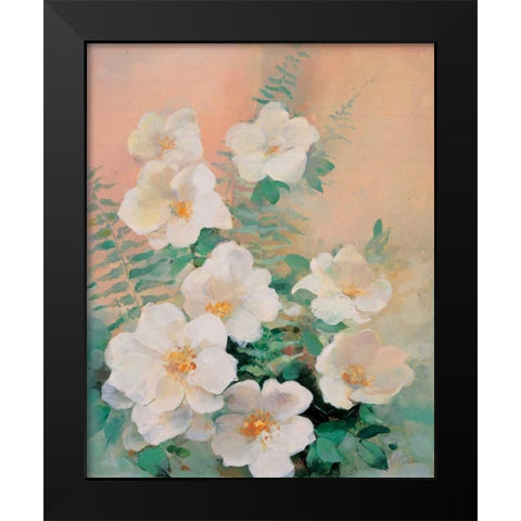 Shiny I Black Modern Wood Framed Art Print by Haenraets, Willem
