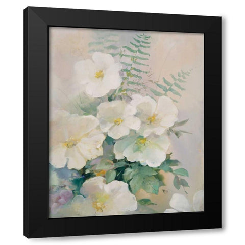 Shiny II Black Modern Wood Framed Art Print by Haenraets, Willem