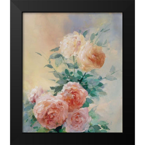 Shiny III Black Modern Wood Framed Art Print by Haenraets, Willem