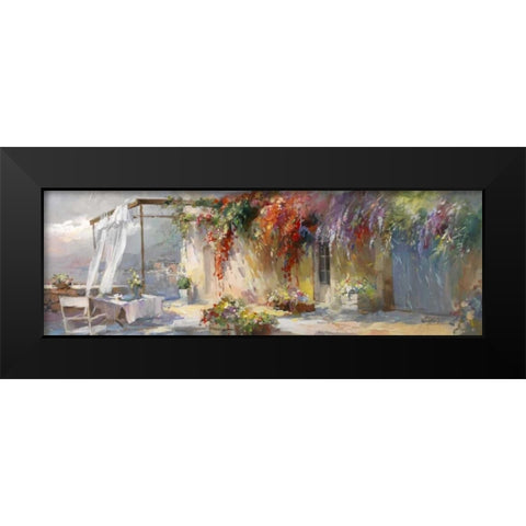 Gardino Black Modern Wood Framed Art Print by Haenraets, Willem