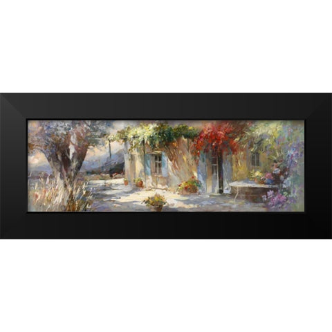 Gardino Black Modern Wood Framed Art Print by Haenraets, Willem