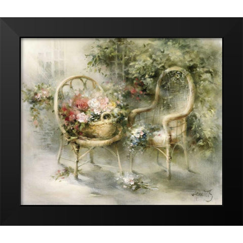 Summer Black Modern Wood Framed Art Print by Haenraets, Willem