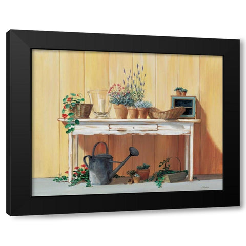 A gardens rewards Black Modern Wood Framed Art Print by Roelofs, Wouter