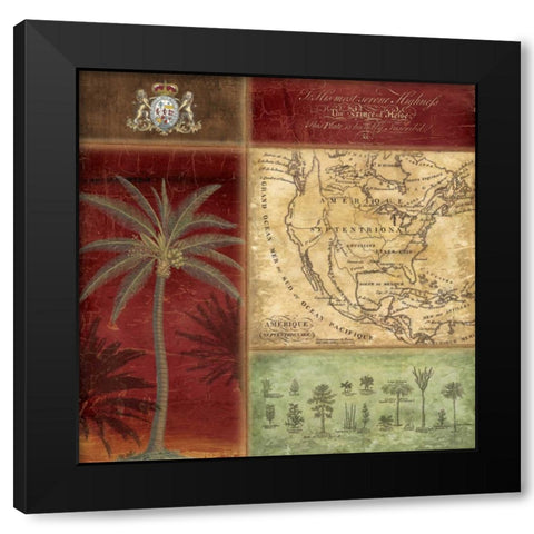 PRINCE OF HELSE Black Modern Wood Framed Art Print by Artique Studio