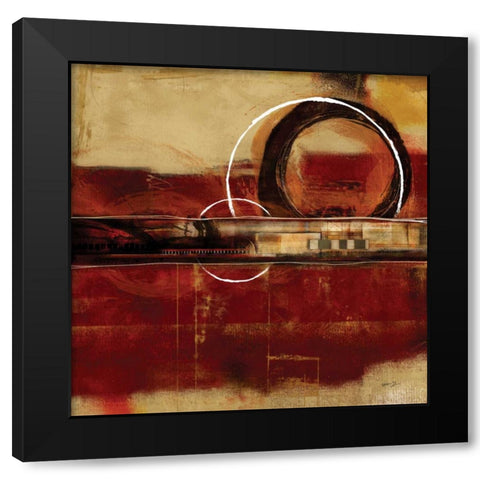 GRAVITATION I Black Modern Wood Framed Art Print by Yang, Eric