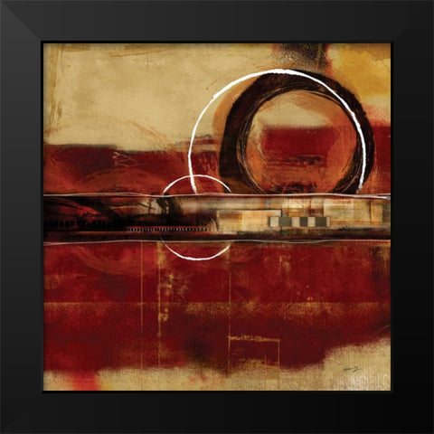 GRAVITATION I Black Modern Wood Framed Art Print by Yang, Eric