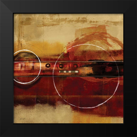 GRAVITATION II Black Modern Wood Framed Art Print by Yang, Eric