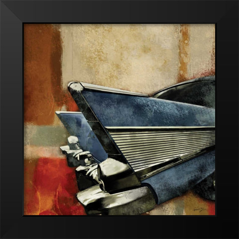 DECKED HOT ROD Black Modern Wood Framed Art Print by Yang, Eric