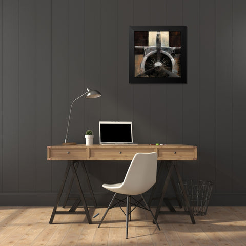 LEADING EDGE I Black Modern Wood Framed Art Print by Yang, Eric